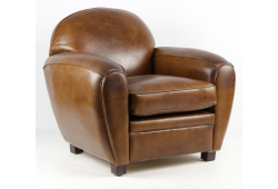 Fauteuil cuir