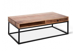 Table basse bois massif