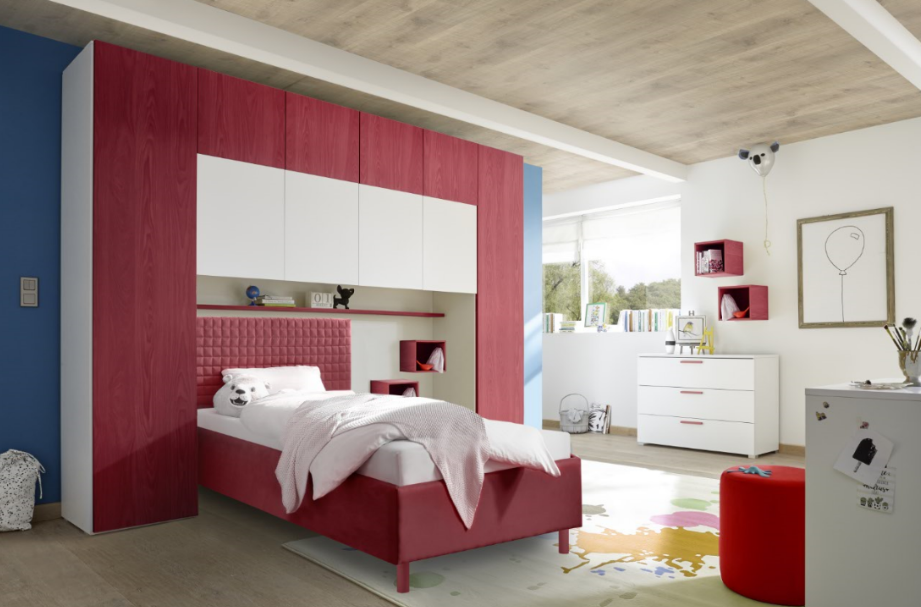 Chambre A Coucher Lit Pont Moderne Enfant Surf Ii 2062
