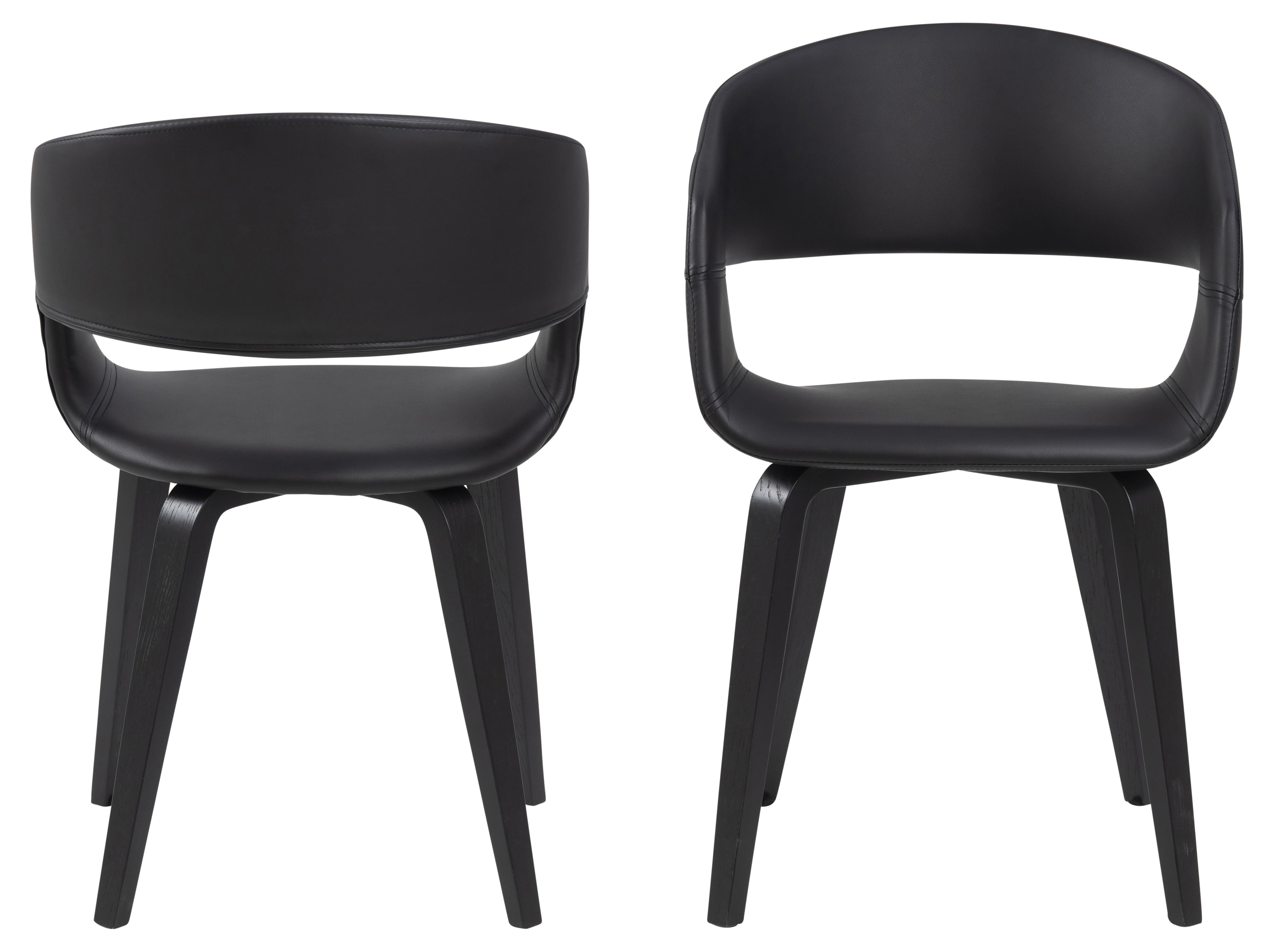 chaise noire design