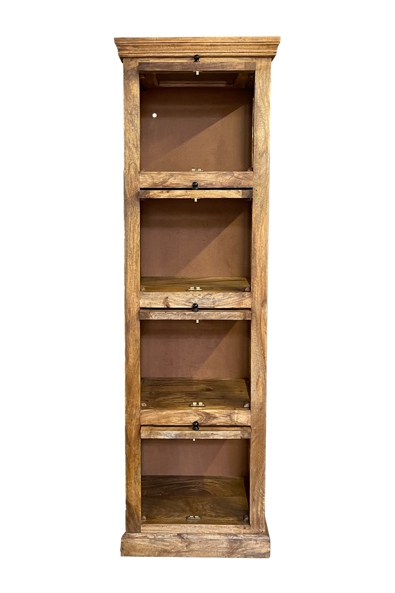 Armoire À Vin D'angle En Verre, Vitrine En Bois Massif, Buffet