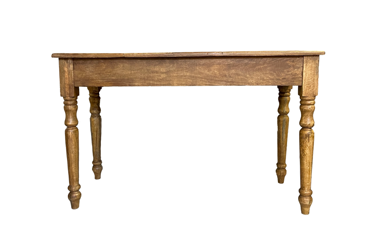 Console bois massif 2 tiroirs 120cm VICTOIRE