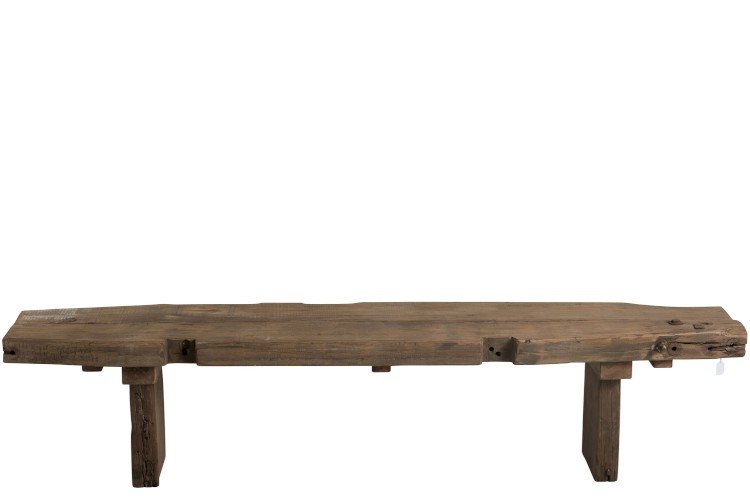 Banc 180cm bois recyclé industriel KAMELOT