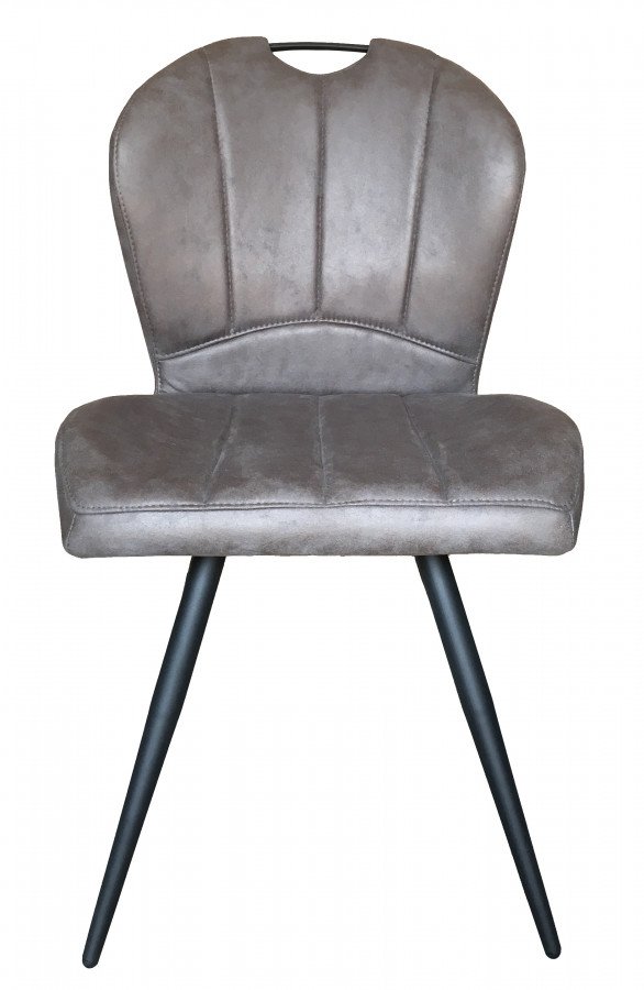 Chaise grise design avec poignée IRWIN