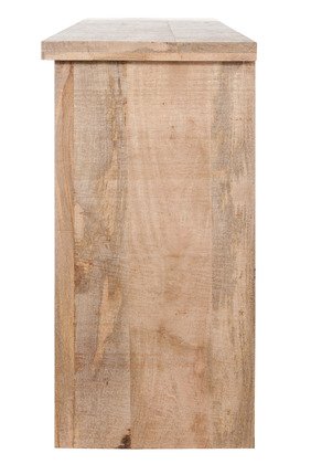 Bar en bois massif manguier industriel 180cm CUBA