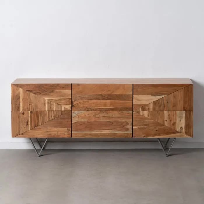 Buffet bois massif d'acacia design 175cm AVA