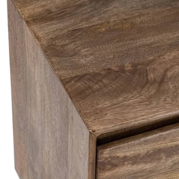 Buffet bois massif de manguier naturel 160cm MANGO
