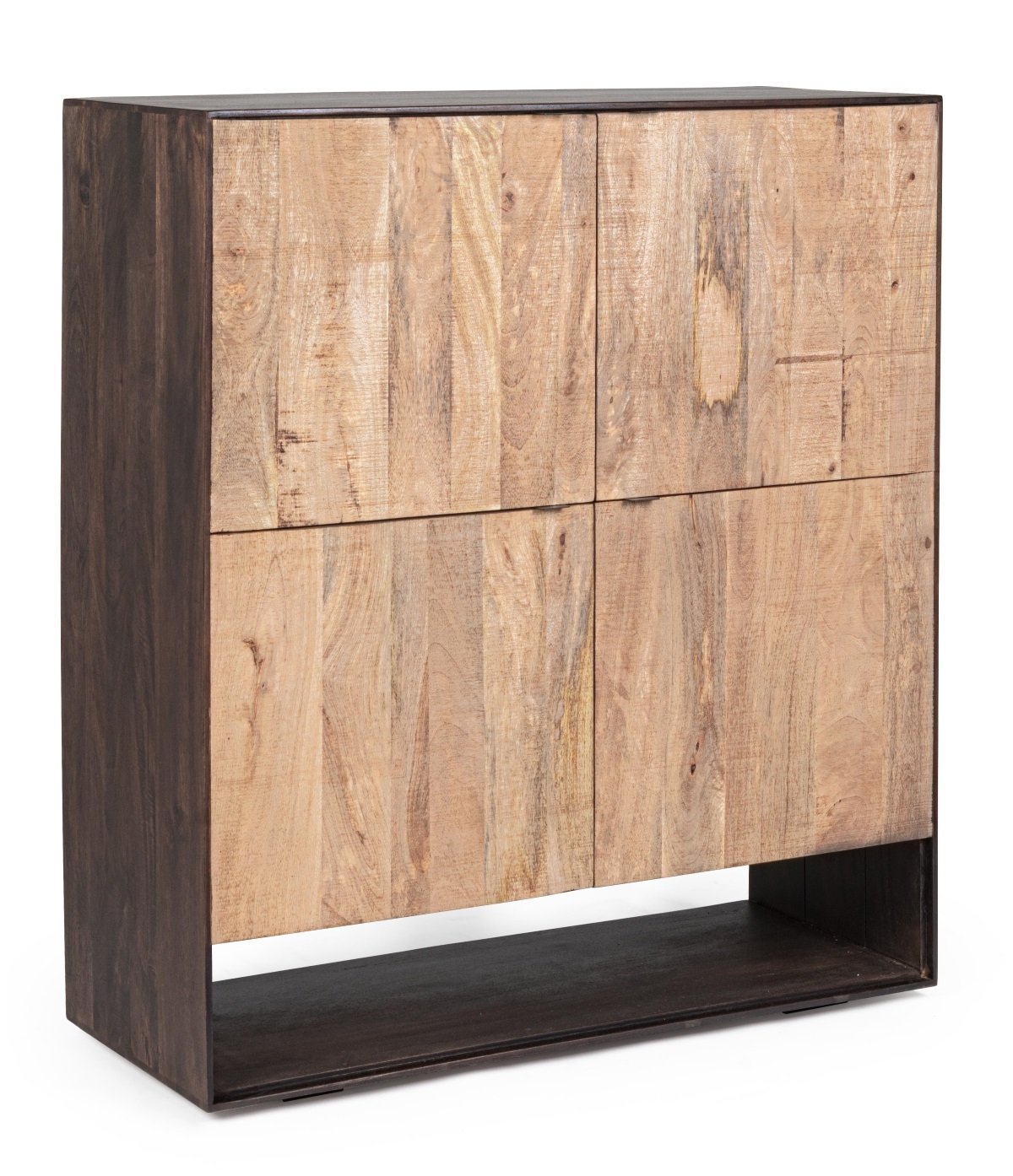 Buffet haut bois massif contemporain HUNTER