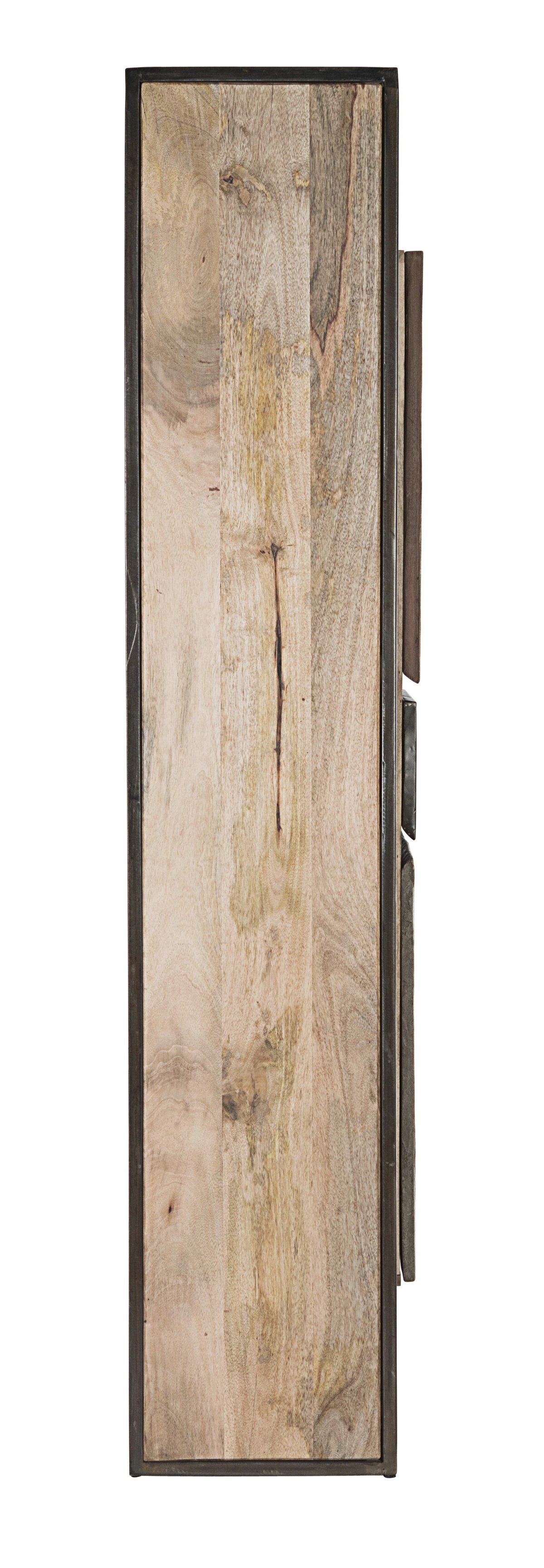 Buffet haut moderne bois métal béton BRADFORD