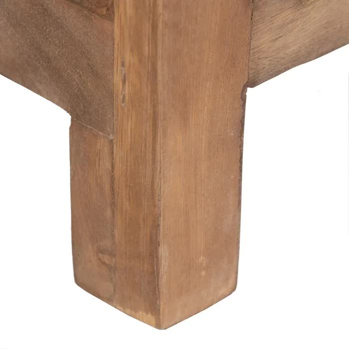 Buffet industriel bois et métal 2 portes vitrées GORDON