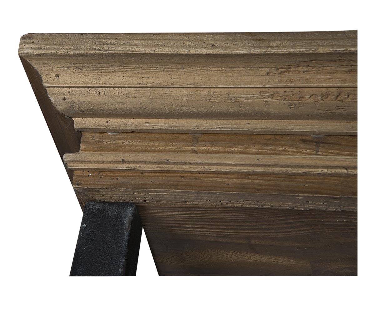 Etagère industrielle bois et métal 220cm ANNA
