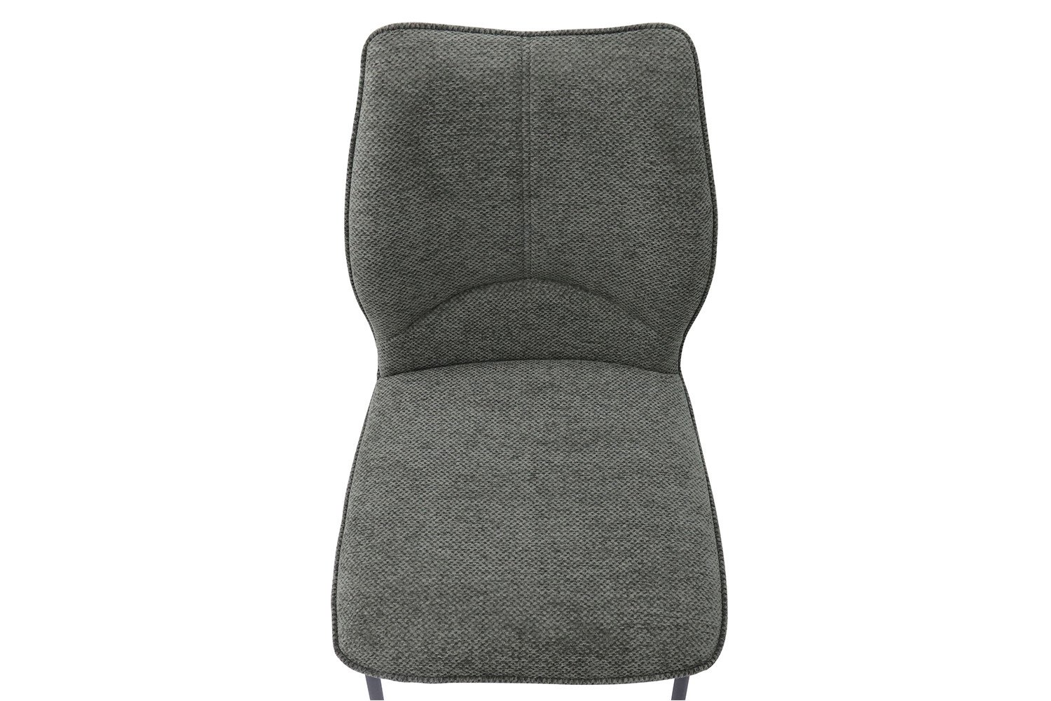 Chaise grise tissu moderne ELSA