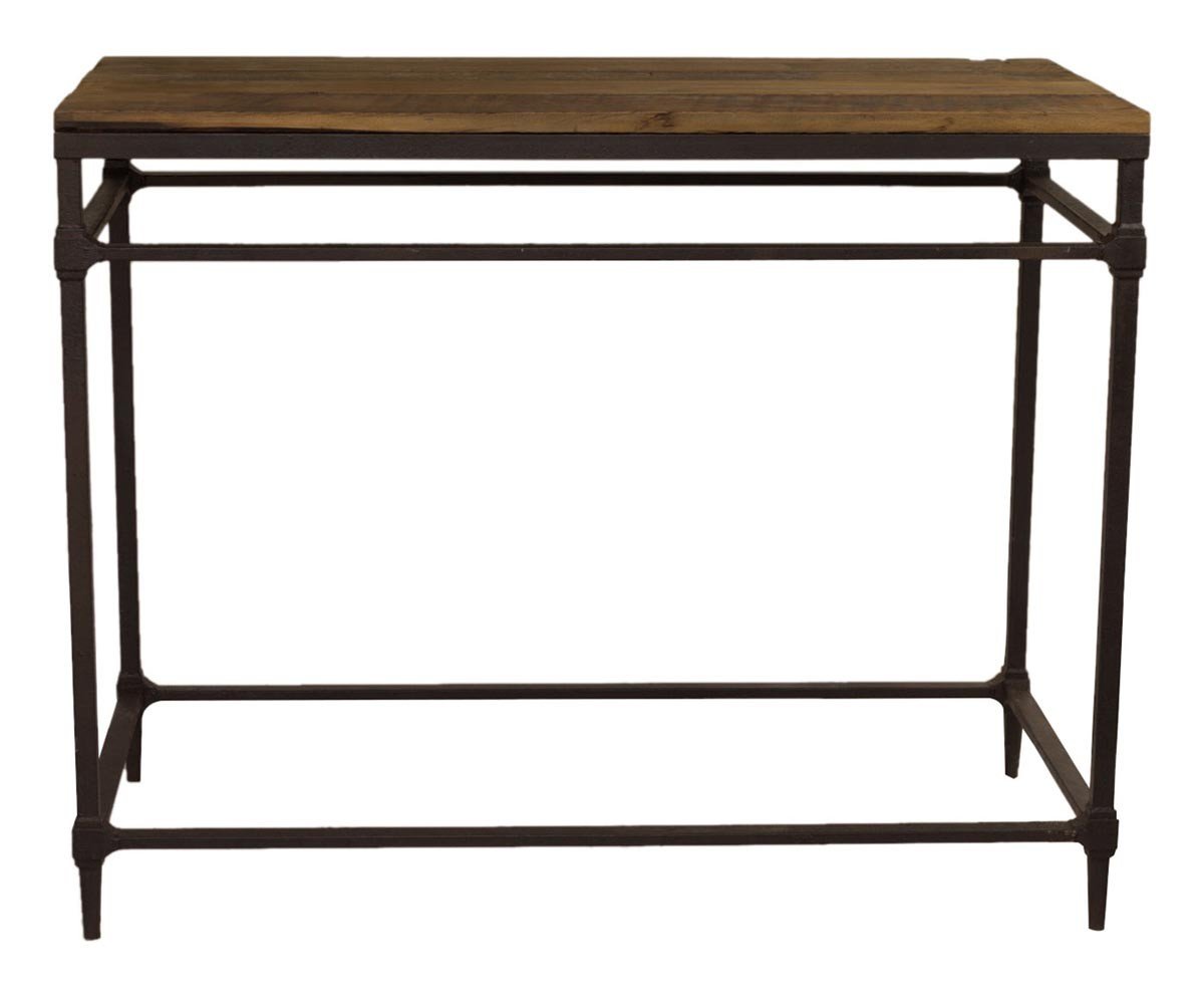 Table haute industrielle bois et métal 120cm MARCA