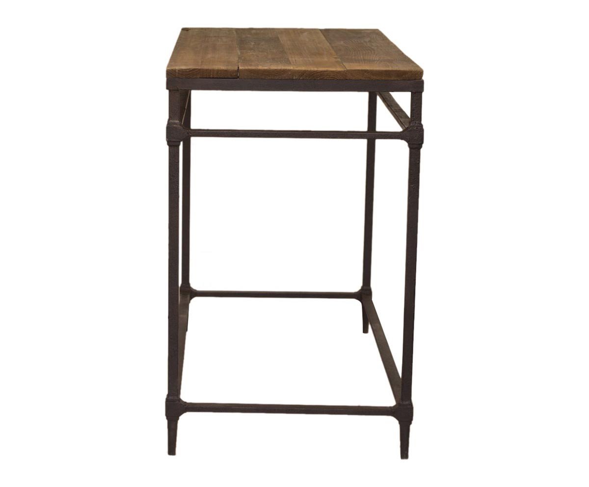 Table haute industrielle bois et métal 120cm MARCA
