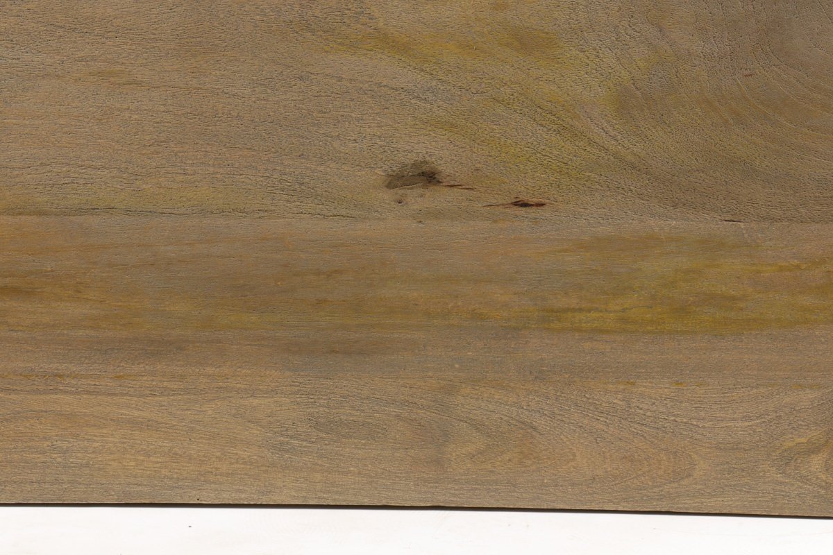 Table mange debout industrielle bois manguier et métal 155cm DAKOTA