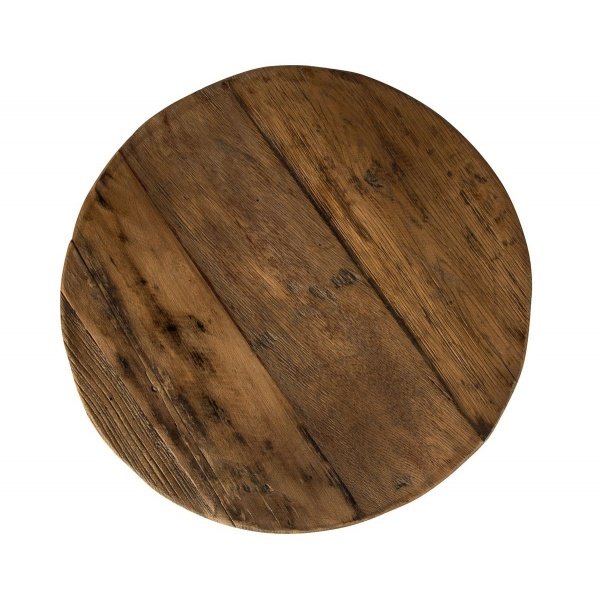 Tabouret de bar industriel bois et métal CESAR