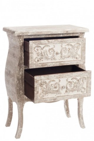 Commode style oriental bois sable ESSAOUIRA