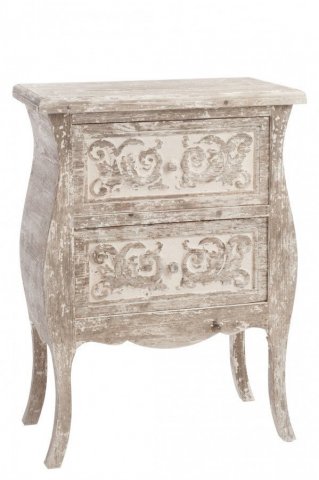 Commode style oriental bois sable ESSAOUIRA