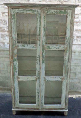 Vitrine indienne bois massif NEW DELHI