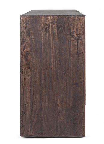 Buffet bois massif contemporain 4 portes HUNTER