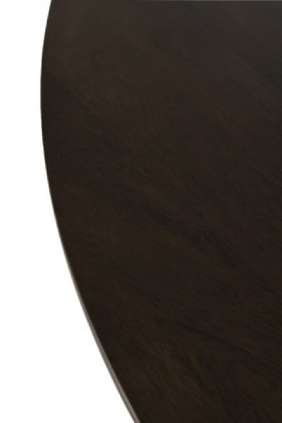 Table à manger ronde bois massif moderne CONNY
