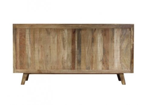 Buffet industriel bois massif manguier 180cm MEERA