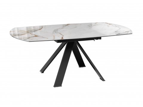 Table ronde céramique avec rallonge 190cm JULIE