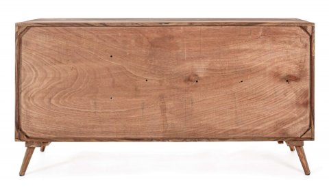 Buffet scandinave en bois massif de sheesham 145cm OSLO