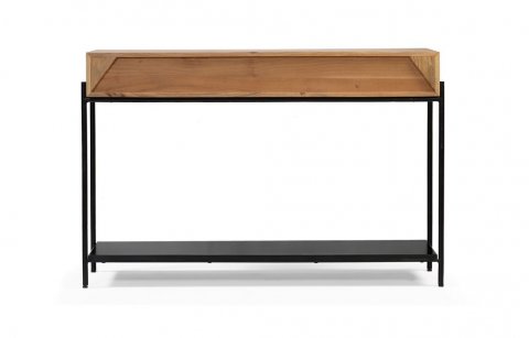 Console scandinave bois massif d'acacia 120cm NICK