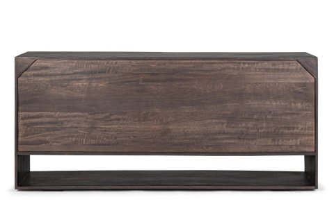 Buffet bois massif contemporain 4 portes HUNTER