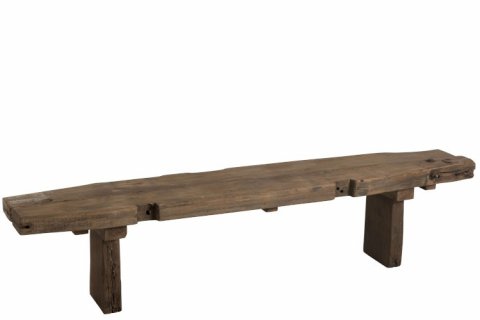 Banc 180cm bois recyclé industriel KAMELOT