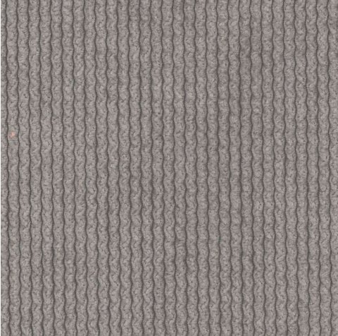 Canapé d'angle en tissu gris CALISTA