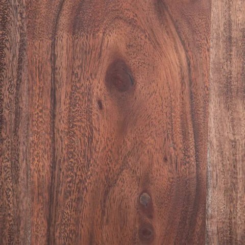 Bahut bois massif d'acacia naturel 133cm RIGAR
