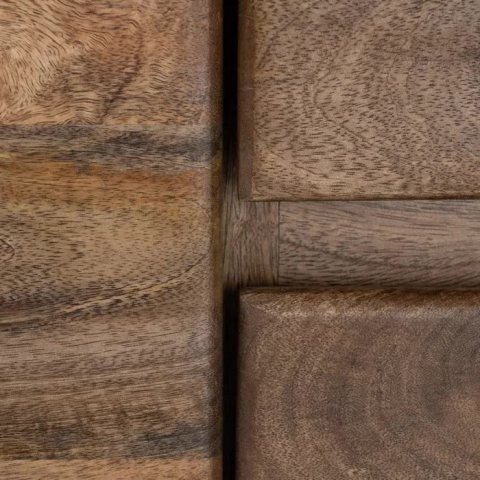 Buffet bois massif de manguier naturel 160cm MANGO
