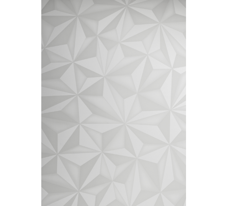 Bahut design blanc laqué avec effet prisme DIAMOND