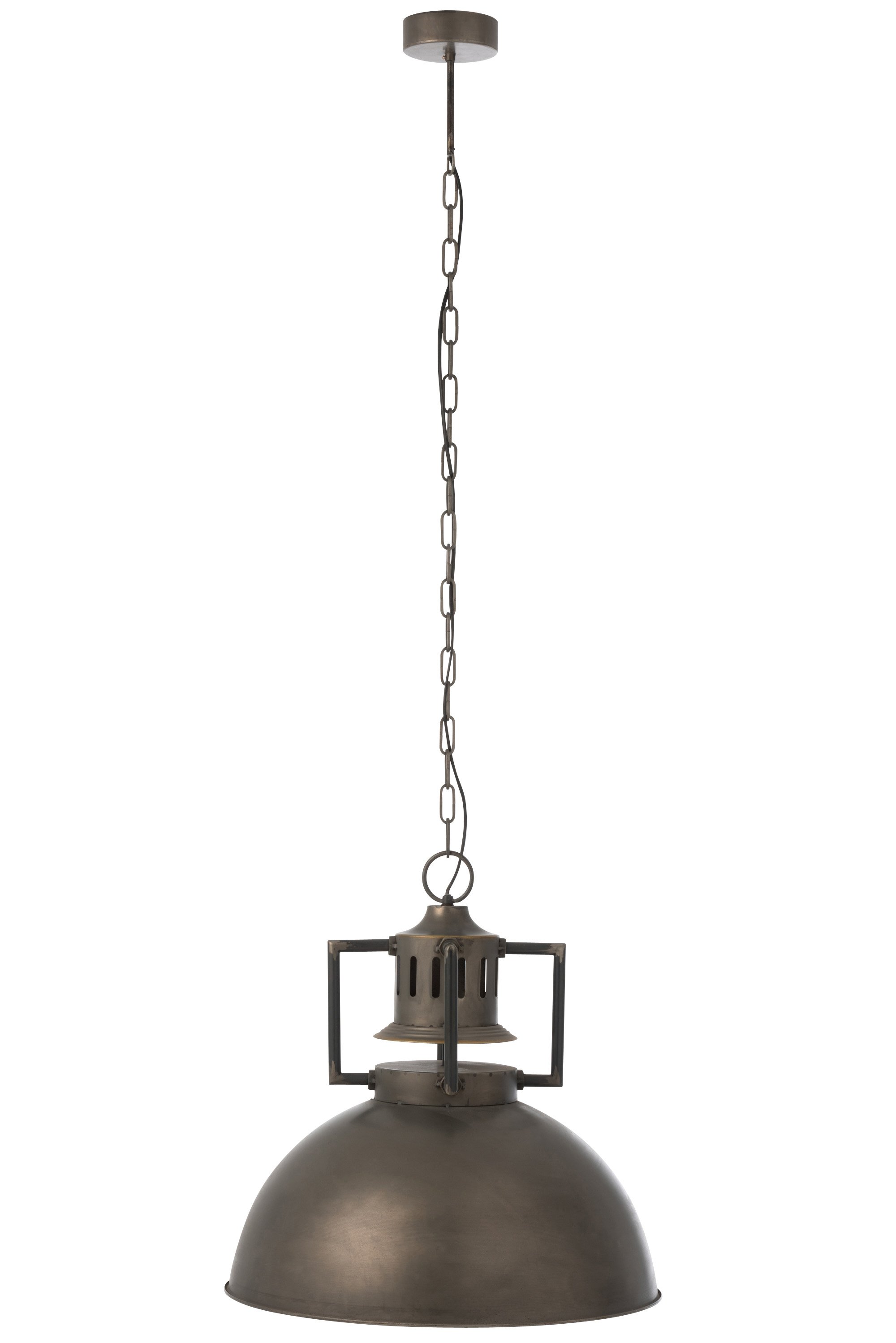 Lampadaire 4 lampes 40x40x163 cm en métal gris foncé - SYBIL | Maison et Styles