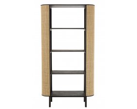 Générique Meuble de Rangement pour Salon avec 3 Étagères en Verre, Grand  Espace de Rangement, LED, 55 x 159 x 35 cm, Design Moderne, Bois Naturel  Mat et Bois Naturel : : Cuisine et Maison