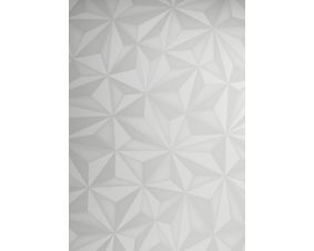 Buffet blanc design avec effet prisme DIAMOND
