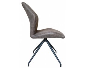 Chaise design marron pied en étoile BUGGS