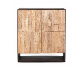 Buffet haut bois massif contemporain HUNTER