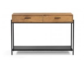 Console scandinave bois massif d'acacia 120cm NICK