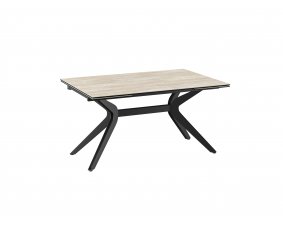 Table extensible céramique finition travertin IMPULSION