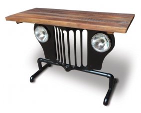 Console calandre jeep style upcycling JEEPSY