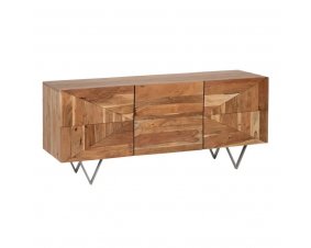 Buffet bois massif d'acacia design 175cm AVA