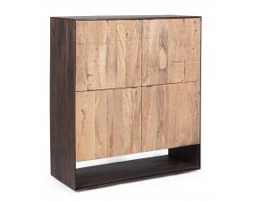 Buffet haut bois massif contemporain HUNTER