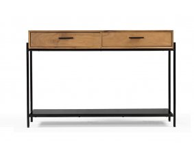 Console scandinave bois massif d'acacia 120cm NICK