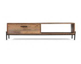 Table basse scandinave bois d'acacia 120cm NICK 